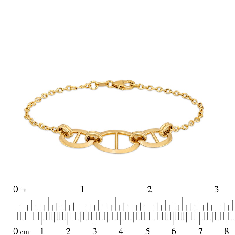 Main Image 4 of Previously Owned - Mariner Link Bracelet in 10K Gold – 7.5"