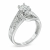 Thumbnail Image 2 of Previously Owned - 3/4 CT. T.W. Diamond Swirl Engagement Ring in 14K White Gold