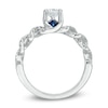 Thumbnail Image 3 of Previously Owned - Vera Wang Love Collection 3/4 CT. T.W. Diamond Cascading Shank Engagement Ring in 14K White Gold