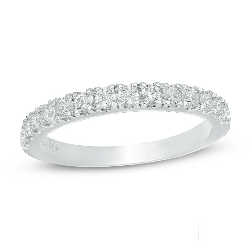 Main Image 1 of Previously Owned - Ever Us™ 1/2 CT. T.W. Diamond Band in 14K White Gold