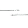 Thumbnail Image 4 of Previously Owned - 2.4mm Round Box Chain Necklace in 14K White Gold - 20"