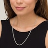 Thumbnail Image 2 of Previously Owned - 2.0mm Franco Chain Necklace in Solid 14K White Gold - 22"