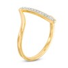 Thumbnail Image 3 of Previously Owned - Remixed Reimagined 1/10 CT. T.W. Diamond Vertical Bar Ring in 10K Gold