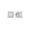 Thumbnail Image 1 of Previously Owned - 1/10 CT. T.W. Diamond Solitaire Stud Earrings in Sterling Silver (J/I3)