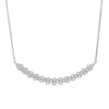 Thumbnail Image 1 of Previously Owned - 1 CT. T.W. Diamond Cobblestone Necklace in 10K White Gold