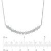 Thumbnail Image 3 of Previously Owned - 1 CT. T.W. Diamond Cobblestone Necklace in 10K White Gold