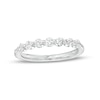 Thumbnail Image 1 of Previously Owned - 1/2 CT. T.W. Diamond Seven Stone Anniversary Band in 14K White Gold