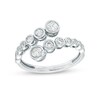Thumbnail Image 1 of Previously Owned - Marilyn Monroe™ Collection 1/2 CT. T.W. Journey Diamond Bypass Ring in 10K White Gold