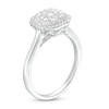 Thumbnail Image 3 of Previously Owned - 3/8 CT. T.W. Multi-Diamond Octagonal Frame Ring in 10K White Gold