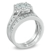 Thumbnail Image 2 of Previously Owned - 1-1/2 CT. T.W. Multi-Diamond Bridal Set in 14K White Gold