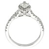 Thumbnail Image 3 of Previously Owned - 1 CT. T.W.  Marquise Diamond Frame Twist Shank Engagement Ring in 14K White Gold (I/I1)