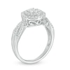 Thumbnail Image 2 of Previously Owned - 1/2 CT. T.W. Multi-Diamond Diamond Double Frame Ring in 10K White Gold
