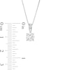 Thumbnail Image 3 of Previously Owned - 1 CT. T.W. Diamond Solitaire Pendant in 14K White Gold (J/I3)