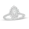 Thumbnail Image 1 of Previously Owned - 3/4 CT. T.W. Marquise Diamond Double Frame Engagement Ring in 14K White Gold (I/I1)