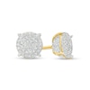 Thumbnail Image 0 of Previously Owned - Men's 1/4 CT. T.W. Multi-Diamond Stud Earrings in 10K Gold