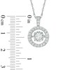 Thumbnail Image 2 of Previously Owned - 3/4 CT. T.W. Diamond Frame Pendant in 14K White Gold