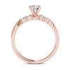 Thumbnail Image 3 of Previously Owned - 1/2 CT. T.W. Diamond Engagement Ring in 14K Rose Gold