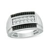 Thumbnail Image 1 of Previously Owned - 1/2 CT. T.W. Composite Diamond Rectangle Top Ring in 10K White Gold