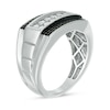 Thumbnail Image 2 of Previously Owned - 1/2 CT. T.W. Composite Diamond Rectangle Top Ring in 10K White Gold