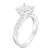 Thumbnail Image 3 of Previously Owned - 2 CT. T.W. Quad Princess-Cut Diamond Engagement Ring in 14K White Gold