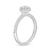 Thumbnail Image 3 of Previously Owned - 3/4 CT. T.W.  Lab-Grown Diamond Frame Engagement Ring in 14K White Gold (F/VS2)
