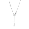 Thumbnail Image 3 of Previously Owned - 3/4 CT. T.W.  Lab-Grown Diamond Cushion-Shaped Frame Pendant in 14K White Gold (F/SI2)