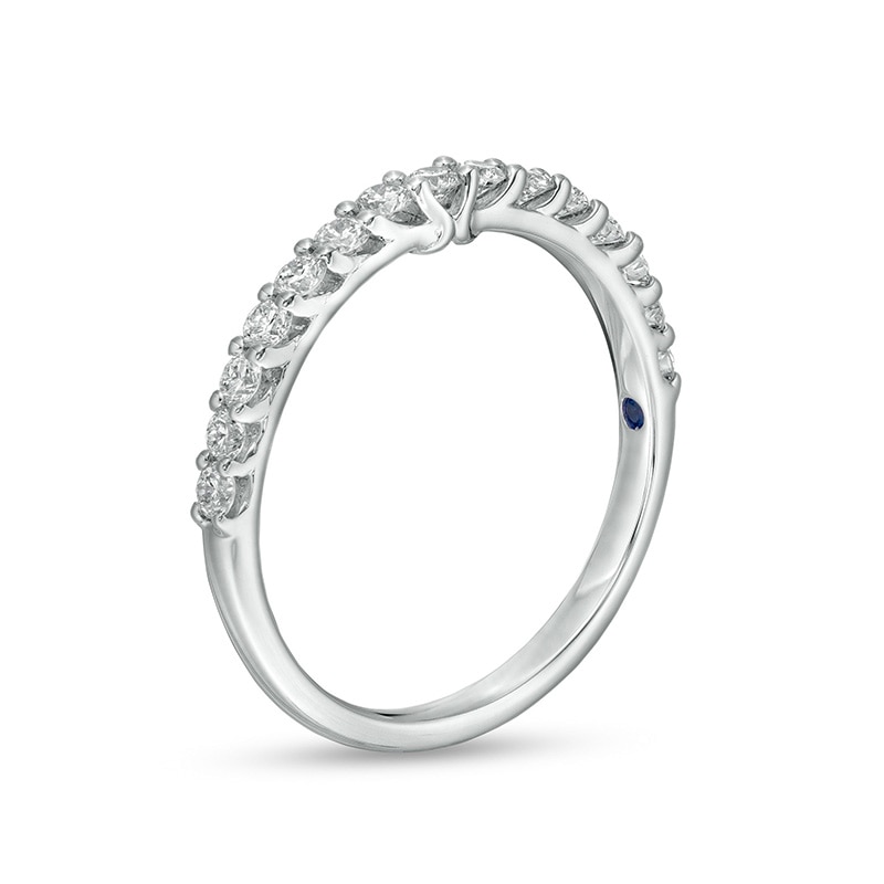 Main Image 3 of Previously Owned - TRUE Lab-Grown Diamonds by Vera Wang Love 1/2 CT. T.W. Anniversary Band in 14K White Gold