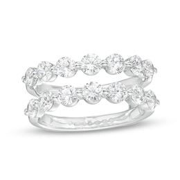 Previously Owned - 2 CT. T.W.  Lab-Grown Diamond Solitaire Enhancer in 14K White Gold (F/VS2)