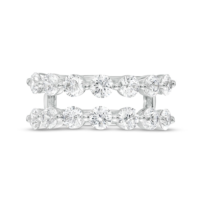 Main Image 3 of Previously Owned - 2 CT. T.W.  Lab-Grown Diamond Solitaire Enhancer in 14K White Gold (F/VS2)