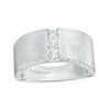 Thumbnail Image 1 of Previously Owned - Vera Wang Men's 3/4 CT. T.W. Lab-Grown Diamond Wedding Band in 14K White Gold