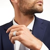 Thumbnail Image 2 of Previously Owned - Vera Wang Men's 3/4 CT. T.W. Lab-Grown Diamond Wedding Band in 14K White Gold