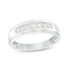 Thumbnail Image 1 of Previously Owned - 1/3 CT. T.W. Diamond Seven Stone Wedding Band in 10K White Gold