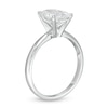 Thumbnail Image 3 of Previously Owned - 2 CT. Oval Lab-Grown Diamond Solitaire Engagement Ring in 14K White Gold (F/VS2)