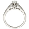 Thumbnail Image 3 of Previously Owned - 1 CT. T.W.  Pear-Shaped Diamond Frame Engagement Ring in 14K White Gold (I/I1)