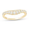 Thumbnail Image 1 of Previously Owned - 1/2 CT. T.W. Diamond Contour Anniversary Band in 10K Gold