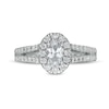 Thumbnail Image 4 of Previously Owned - Zales Private Collection 1-1/4 CT. T.W. Colourless Oval Diamond Engagement Ring in 14K White Gold