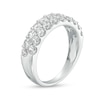Thumbnail Image 2 of Previously Owned - 1-1/2 CT. T.W. Lab-Grown Diamond Double Row Anniversary Band in 14K White Gold (F/VS2)