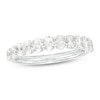 Thumbnail Image 1 of Previously Owned - 1-1/4 CT. T.W. Oval Diamond Band in 14K White Gold (I/SI2)