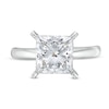 Thumbnail Image 3 of Previously Owned - 3 CT. Princess-Cut Lab-Grown Diamond Solitaire Engagement Ring in 14K White Gold (I/SI2)
