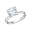 Thumbnail Image 1 of Previously Owned - 3 CT. Lab-Grown Diamond Solitaire Engagement Ring in 14K White Gold (I/SI2)