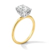 Thumbnail Image 3 of Previously Owned - 2-3/4 CT. T.W. Oval Lab-Grown Diamond Solitaire Engagement Ring in 14K Gold (F/VS2)