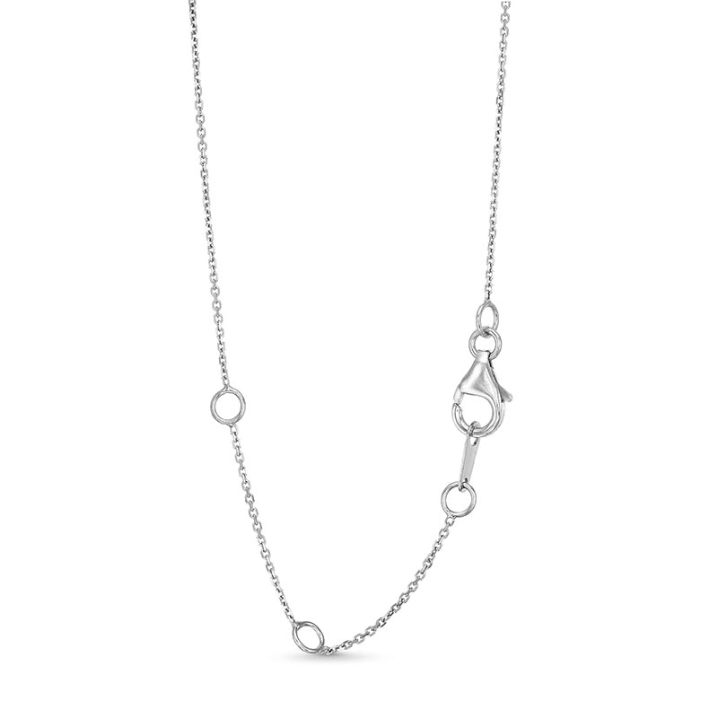 Main Image 3 of Previously Owned - 3/4 CT. Lab-Grown Diamond Solitaire Pendant in 14K White Gold (I/SI2)