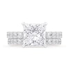 Thumbnail Image 3 of Previously Owned - 4.29 CT. T.W. Princess-Cut Lab-Grown Diamond Bridal Set in 14K White Gold (F/VS2)