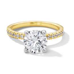 Previously Owned - 2-1/4 CT. T.W. Lab-Grown Diamond Engagement Ring in 14K Gold (I/SI2)