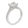 Thumbnail Image 2 of Previously Owned - 2-1/3 CT. T.W. Princess-Cut Lab-Grown Diamond Split Shank Engagement Ring in 14K White Gold (I/SI2)