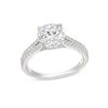 Thumbnail Image 1 of Previously Owned - 2-1/3 CT. T.W. Lab-Grown Diamond Split Shank Engagement Ring in 14K White Gold (I/SI2)