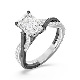 Previously Owned - Enchanted Star Villains Maleficent 2-1/4 CT. T.W. Radiant Lab-Grown Diamond Ring in White Gold