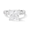 Thumbnail Image 1 of Previously Owned - Vera Wang Love Collection 5-1/2 CTW. Princess-Cut Lab-Grown Diamond Engagement Ring in 14K White Gold