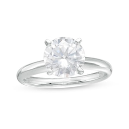 Previously Owned - 2 CT. T.W. Lab-Grown Diamond Solitaire Engagement Ring in 14K White Gold (F/VS2)
