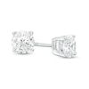 Thumbnail Image 1 of Previously Owned - 3/4 CT. T.W. Lab-Grown Diamond Solitaire Stud Earrings in 14K White Gold (F/SI2)